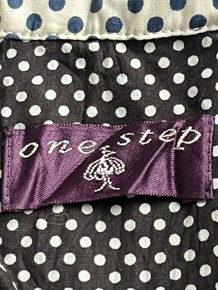 Chemisier à pois one step S comme neuf - photo numéro 6