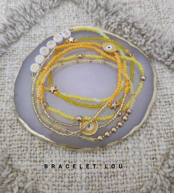 Lot bracelets en perles miyuki