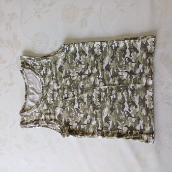 Débardeur camouflage dino 8 ans InExtenso