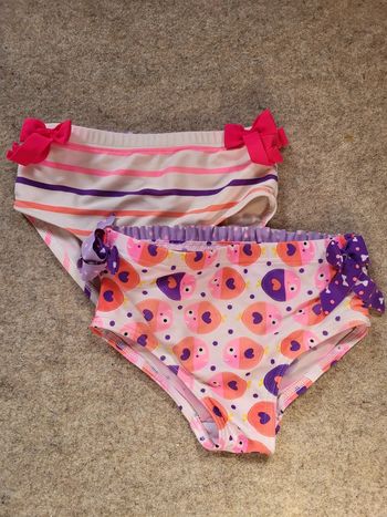 Lot de 2 bas de maillots de bain 18mois