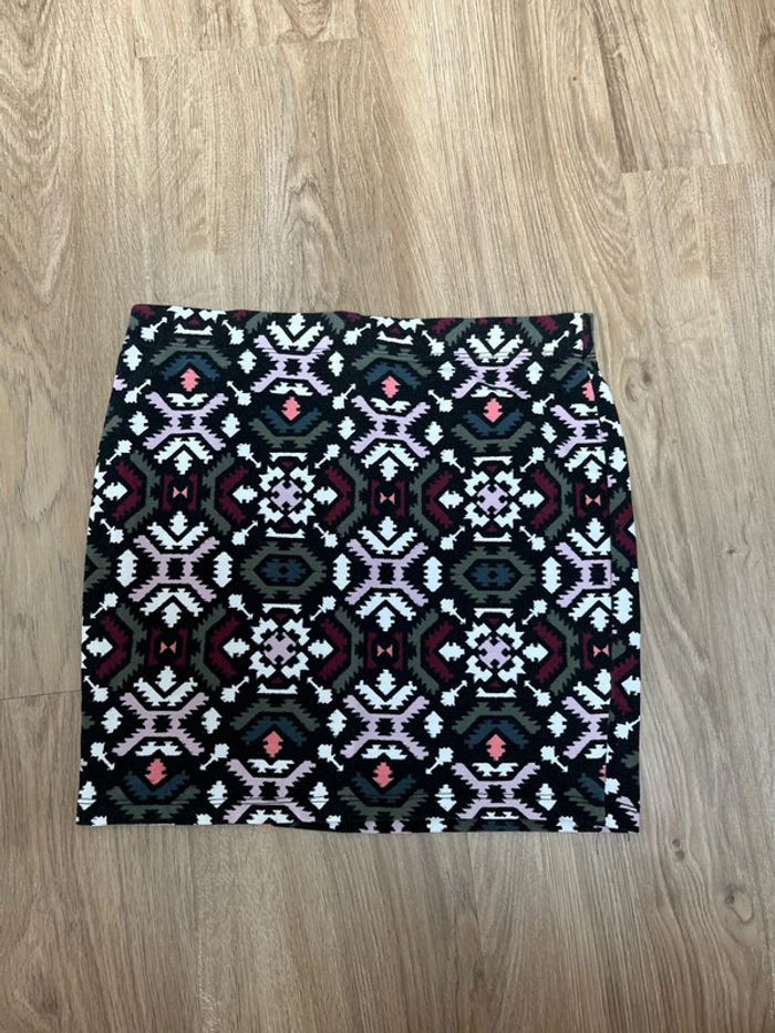 Jupe à motifs FB Sister taille M femme état neuf - photo numéro 2