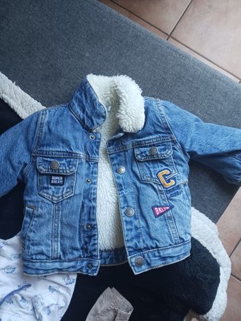 Veste en jeans taille 6 mois