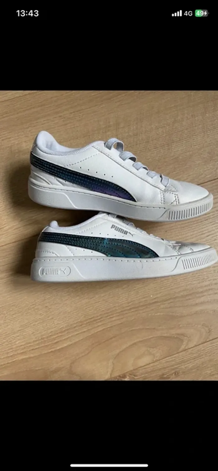 Basket fille puma. - photo numéro 2