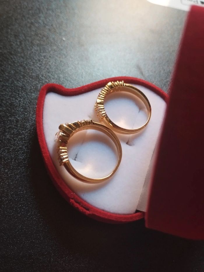 Ensemble de bague vintage femme avec coffret cadeau - photo numéro 6