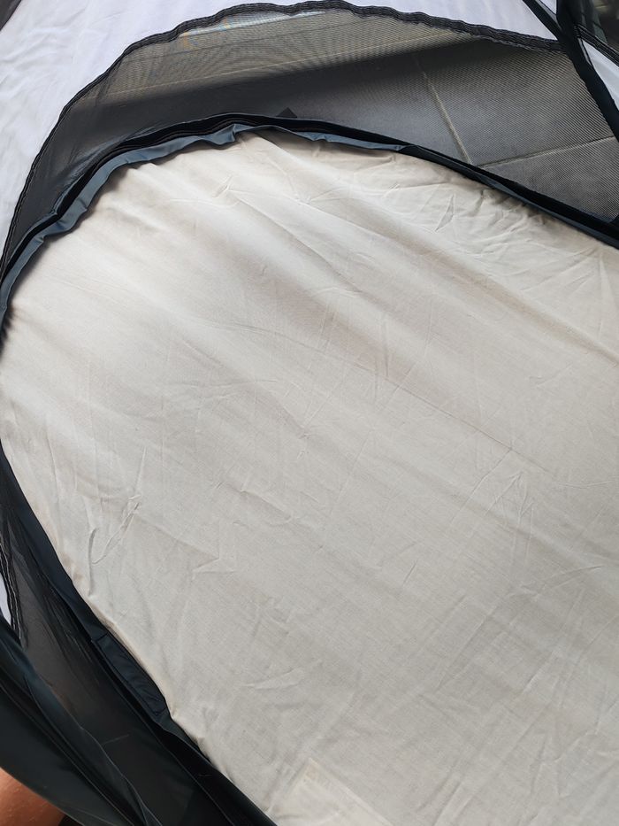 Tente Pop Up Deryan Babyluxe noir et argent - photo numéro 5