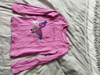 T shirt manches longues Gémo taille 8ans