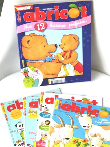 Abricot un lot des années maternelle