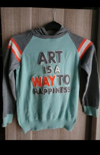 Pull à capuche garçon 10 ans. Okaidi