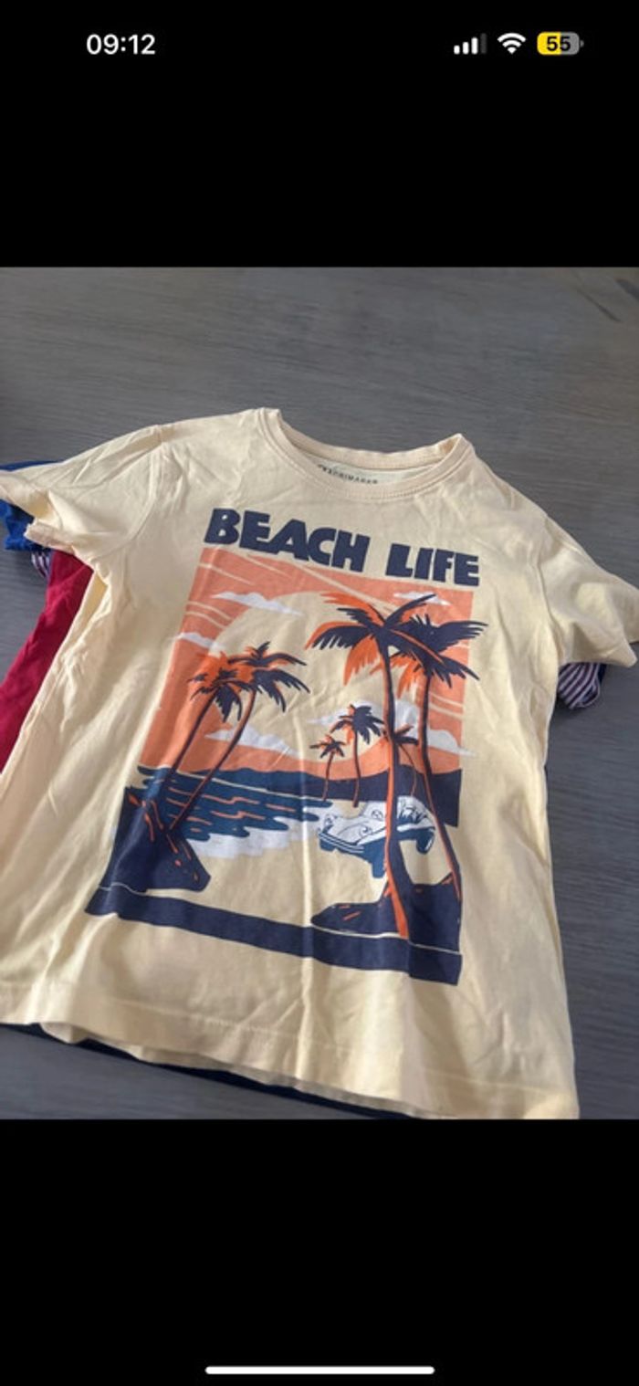 Lot t shirts garçon - photo numéro 7