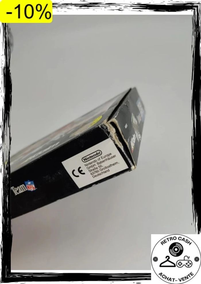 boîte NFL Quarterback Club 96 - Super Nintendo Snes sans jeu sans notice - photo numéro 8
