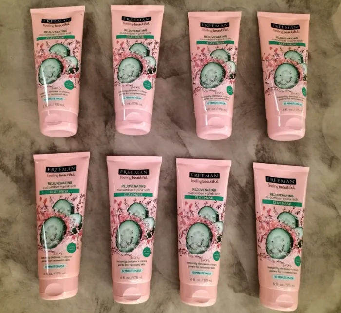 Masque au sel rose et au concombre