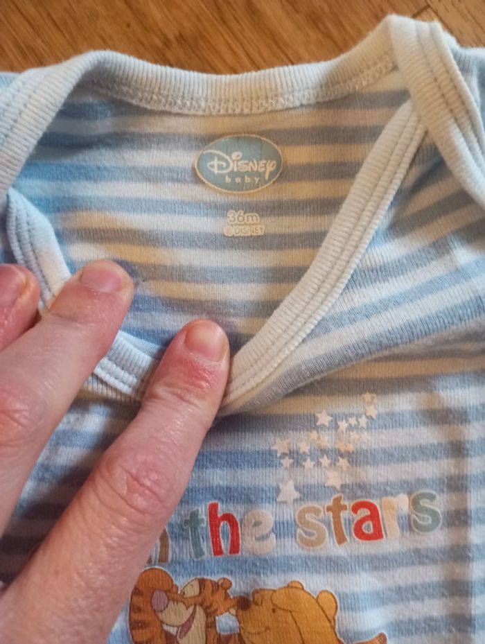Lot de 4 Bodies garçon 36mois - photo numéro 5