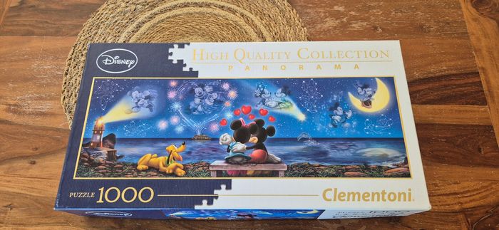Puzzle Mickey et Mini au clair de lune - photo numéro 2