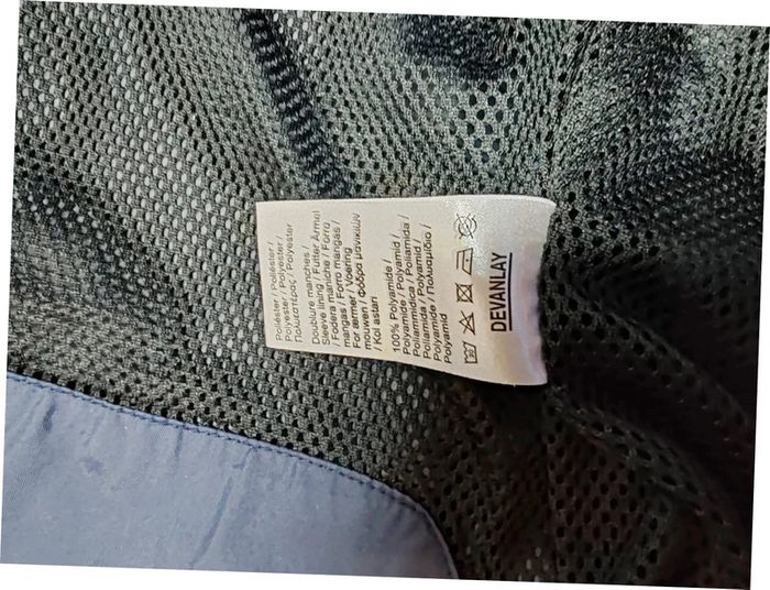 Lacoste veste coupe vent vintage femme capuche - photo numéro 8
