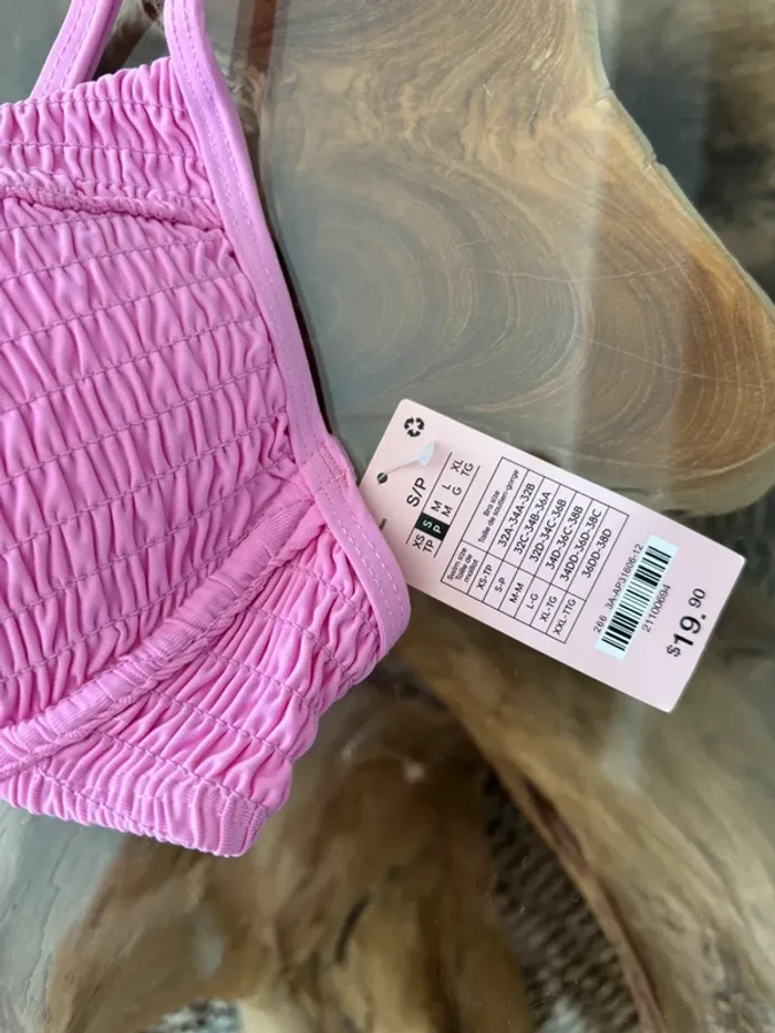 Haut de maillot de bain Ardene rose - photo numéro 5