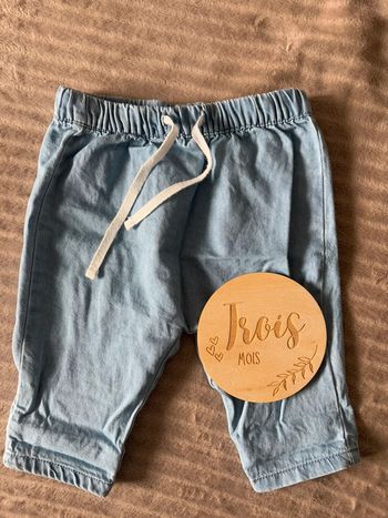 Pantalon fin bébé fille