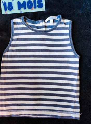 Débardeur sans manches 18 mois
