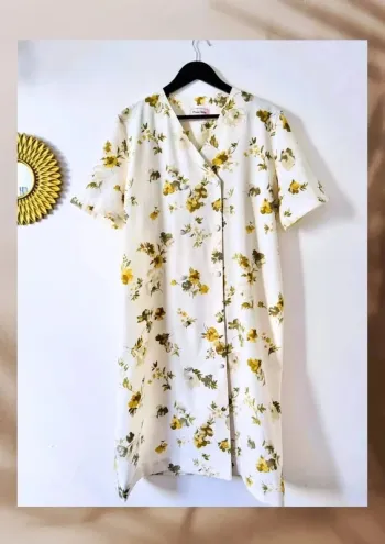 Robe fleurie Pierre Cedric Paris Vintage Taille XL/XXL