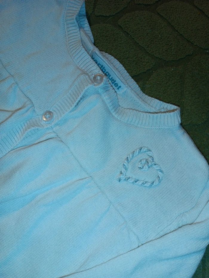 Gilet blanc Vertbaudet - photo numéro 3