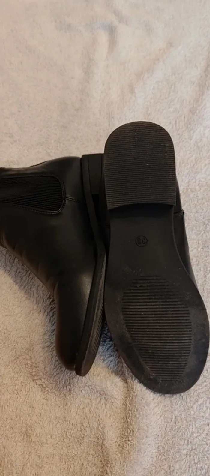 Bottines noires T38 - photo numéro 5