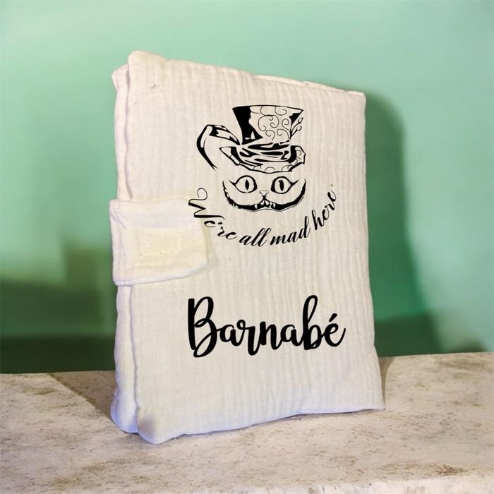 Protège carnet de santé et attache tétine Alice - photo numéro 2