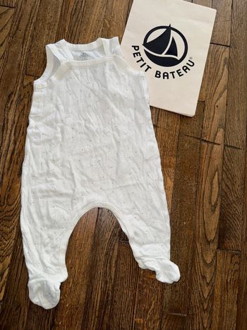 Salopette coton petit bateau 6 mois