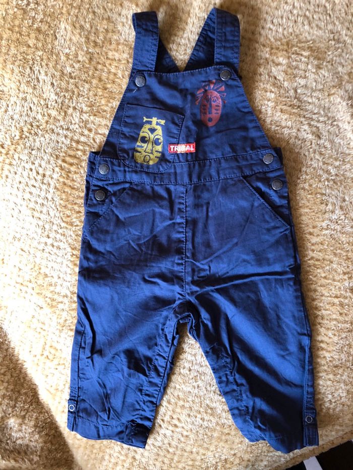 Salopette violette 12m