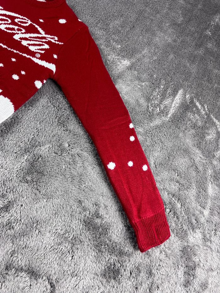 Pull de Noël Ours Coca-Cola x Pull&Bear Rouge Taille XS - photo numéro 9
