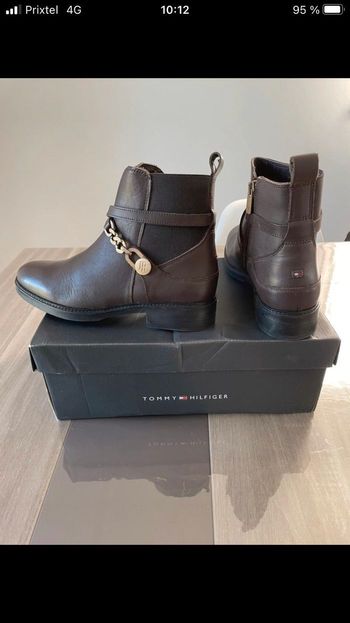 Bottines Tommy cuir