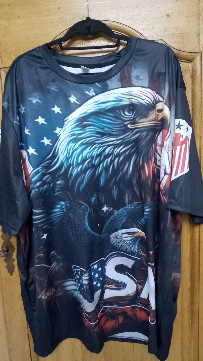 T-shirt imprimé taille 6XL