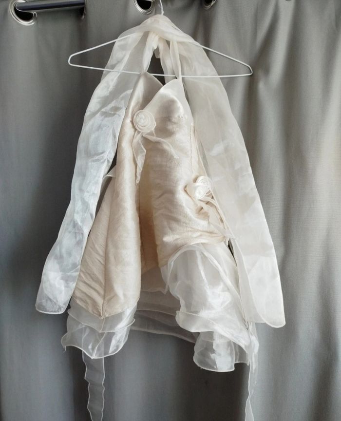 Robe de cérémonie fille avec etole