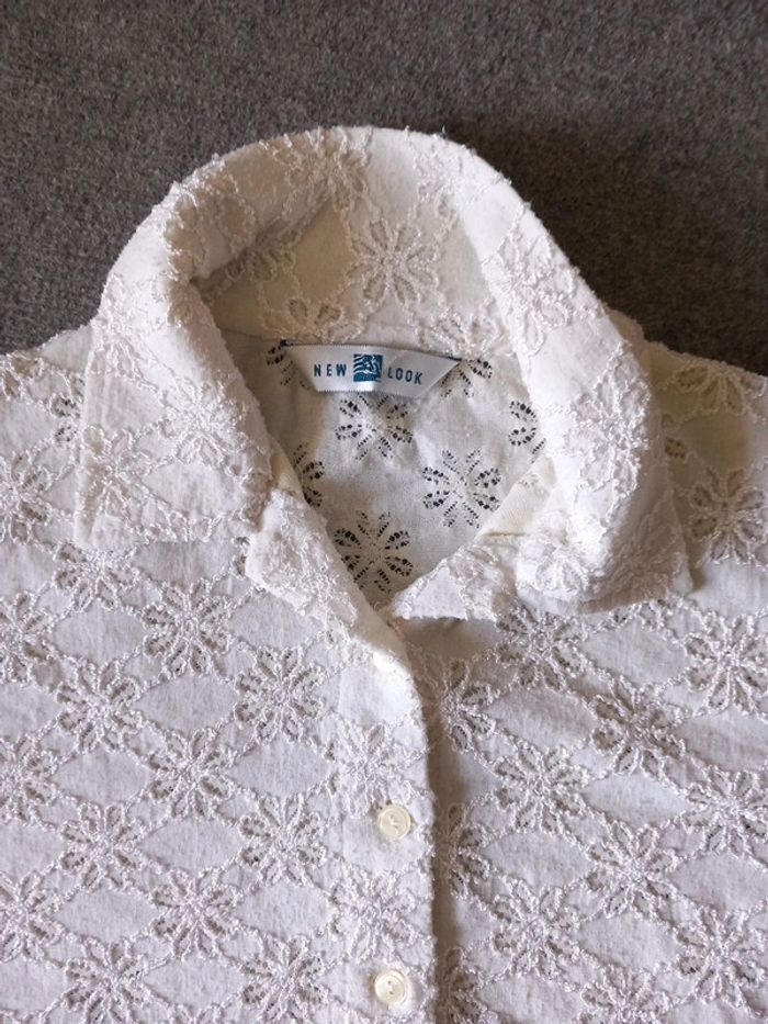 Tunique blanc nylon elasthan T44 New look - photo numéro 3