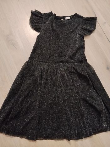 Robe paillettes fille