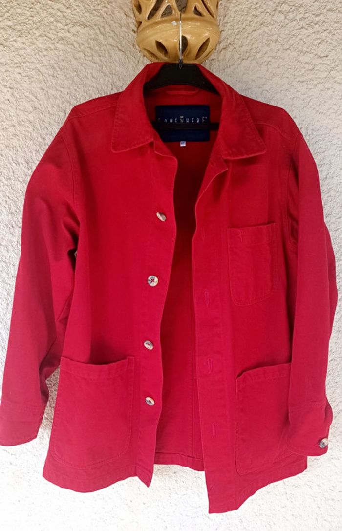 Parka rouge Somewhere - neuf - taille M/L