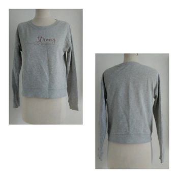 Sweat gris Kiabi taille 14 ans