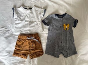 Ensemble été garçon 3 mois Obaïbi