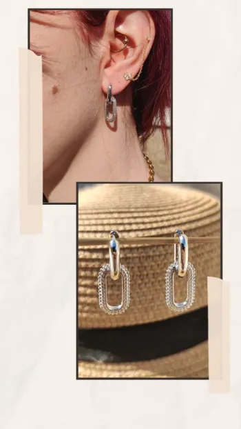 Boucles d'oreille Zénia