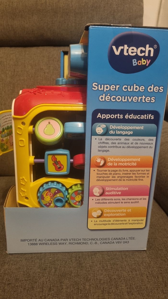 Super cube des découvertes vtech baby - photo numéro 2