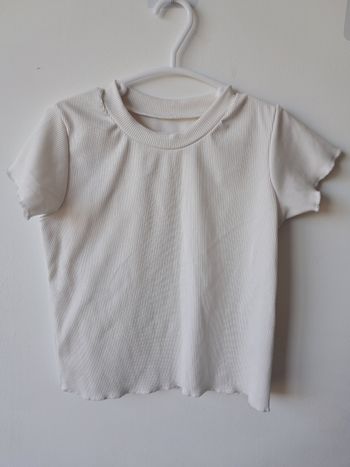 Tee shirt blanc 6 ans