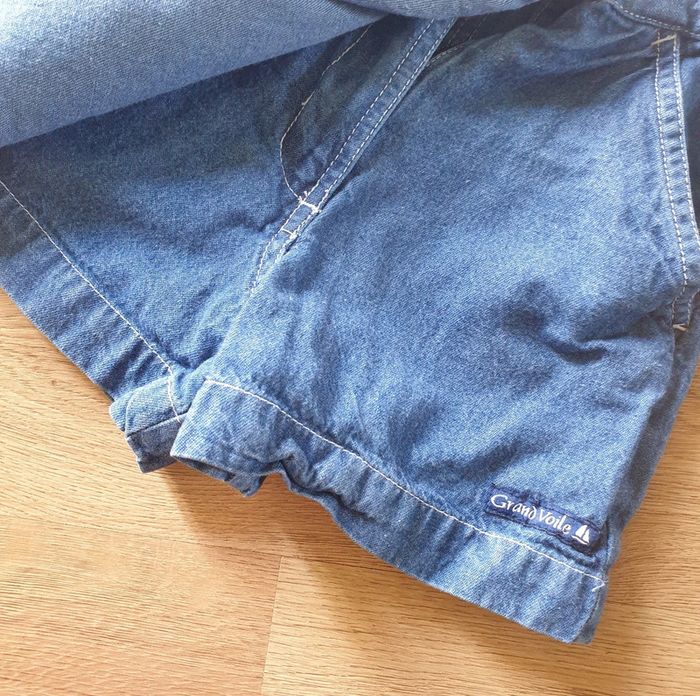 🩷 Jupe short en jeans Bay line 4 ans #emyfleury_4ansfille - photo numéro 2