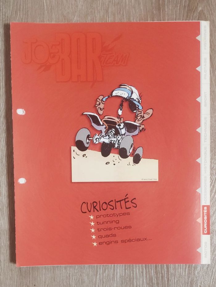 45 fiches Joe Bar Team - Curiosités