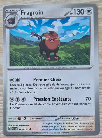 Fragrouin Flammes Obsidiennes