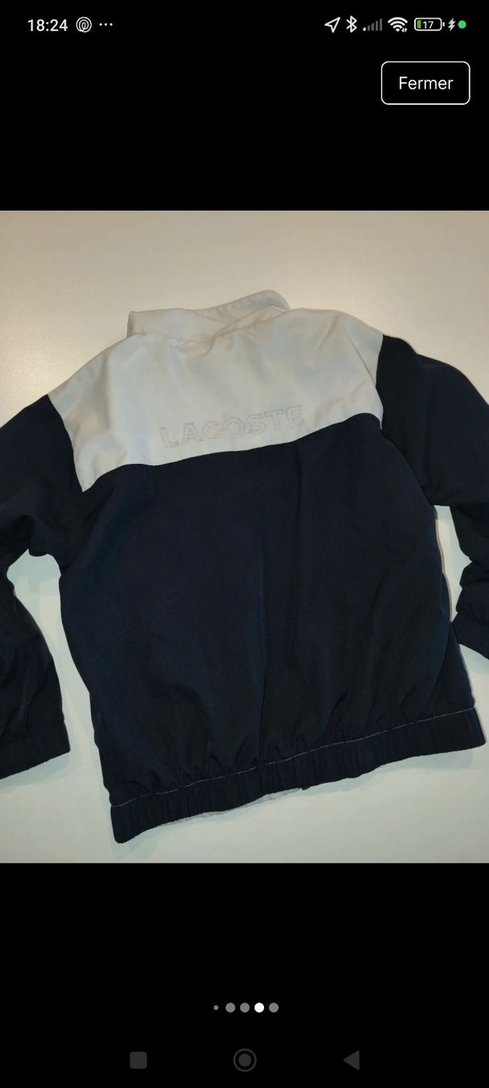 Veste Lacoste garçon 8 ans - photo numéro 7