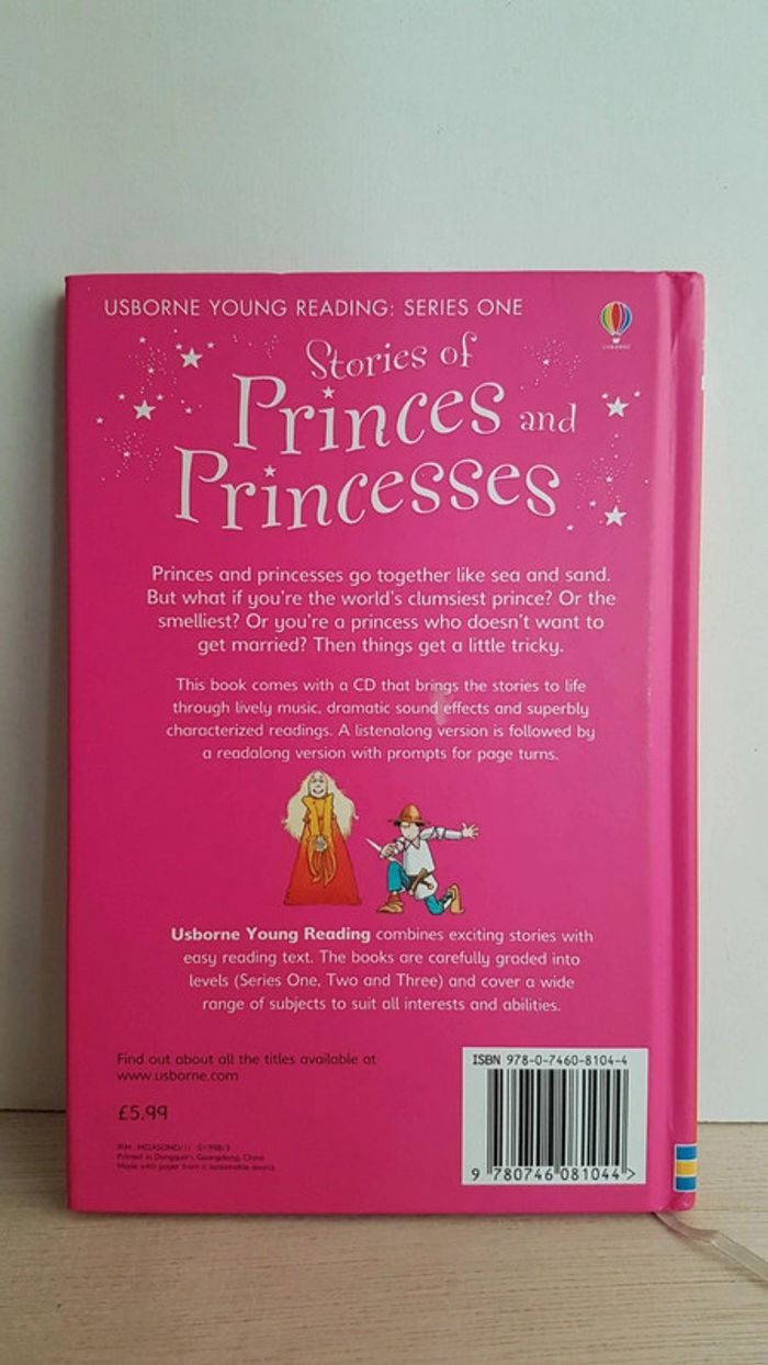 Livre en anglais Usborne princes également princesses avec Cd - photo numéro 2
