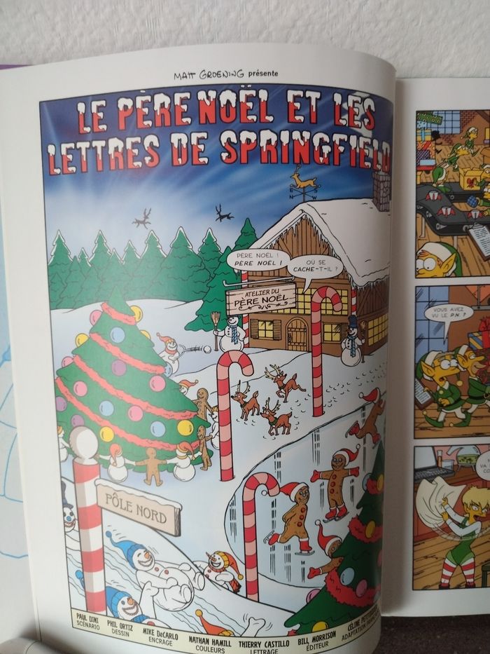 Livre Les Simpson "Du Homer pour les Fêtes" Neuf - photo numéro 3