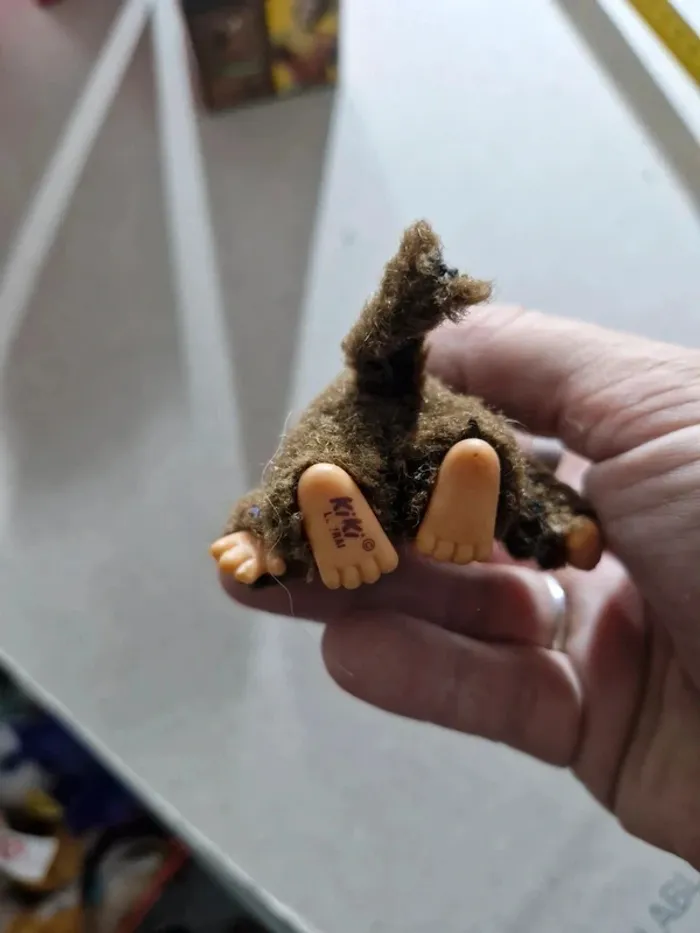 Mini peluche kiki le vrai 9 cm vintage - photo numéro 4