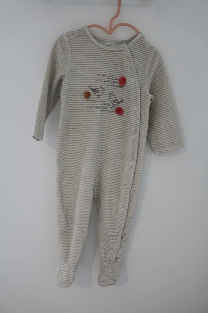 Lot pyjamas hiver fille 18 mois - photo numéro 3