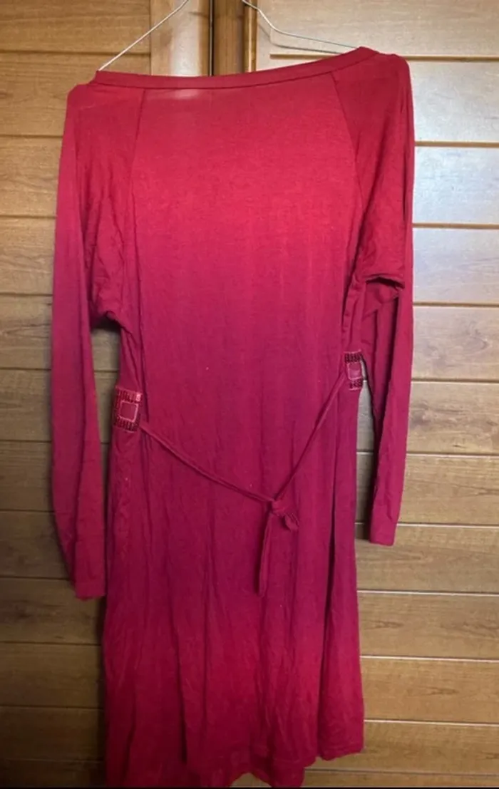 Robe femme M rouge - photo numéro 4