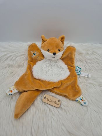 Doudou plat Renard Léonard Kaloo