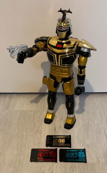 Figurine Robot Saban Beetleborgs Metallix DX B-Fighter Kabuto vintage